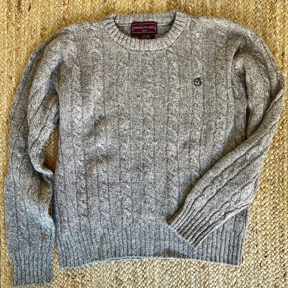 Vintage Chaps Ralph Lauren 100% Wool Sweater